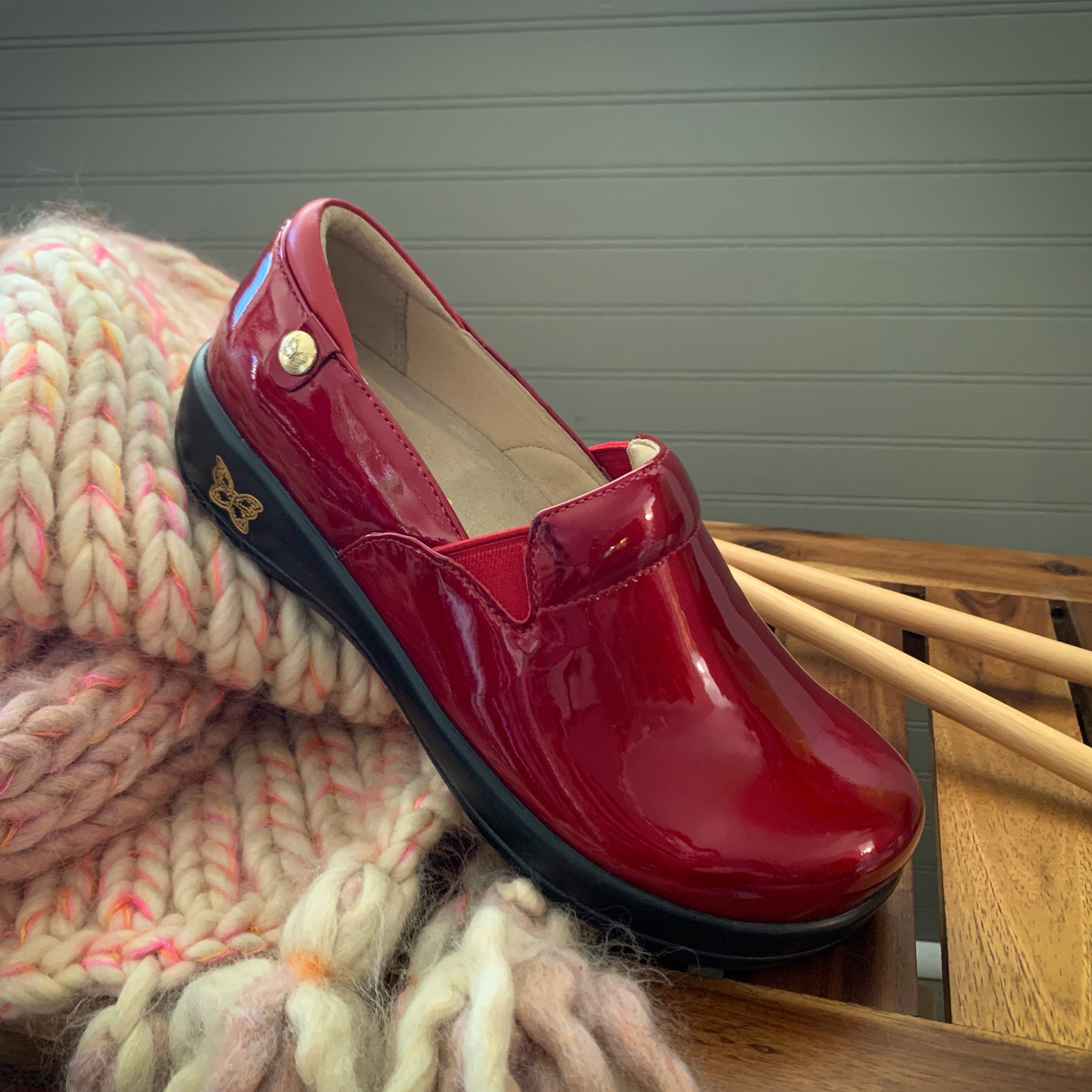 Keli Cherry Bomb Patent Shoe - Image 2