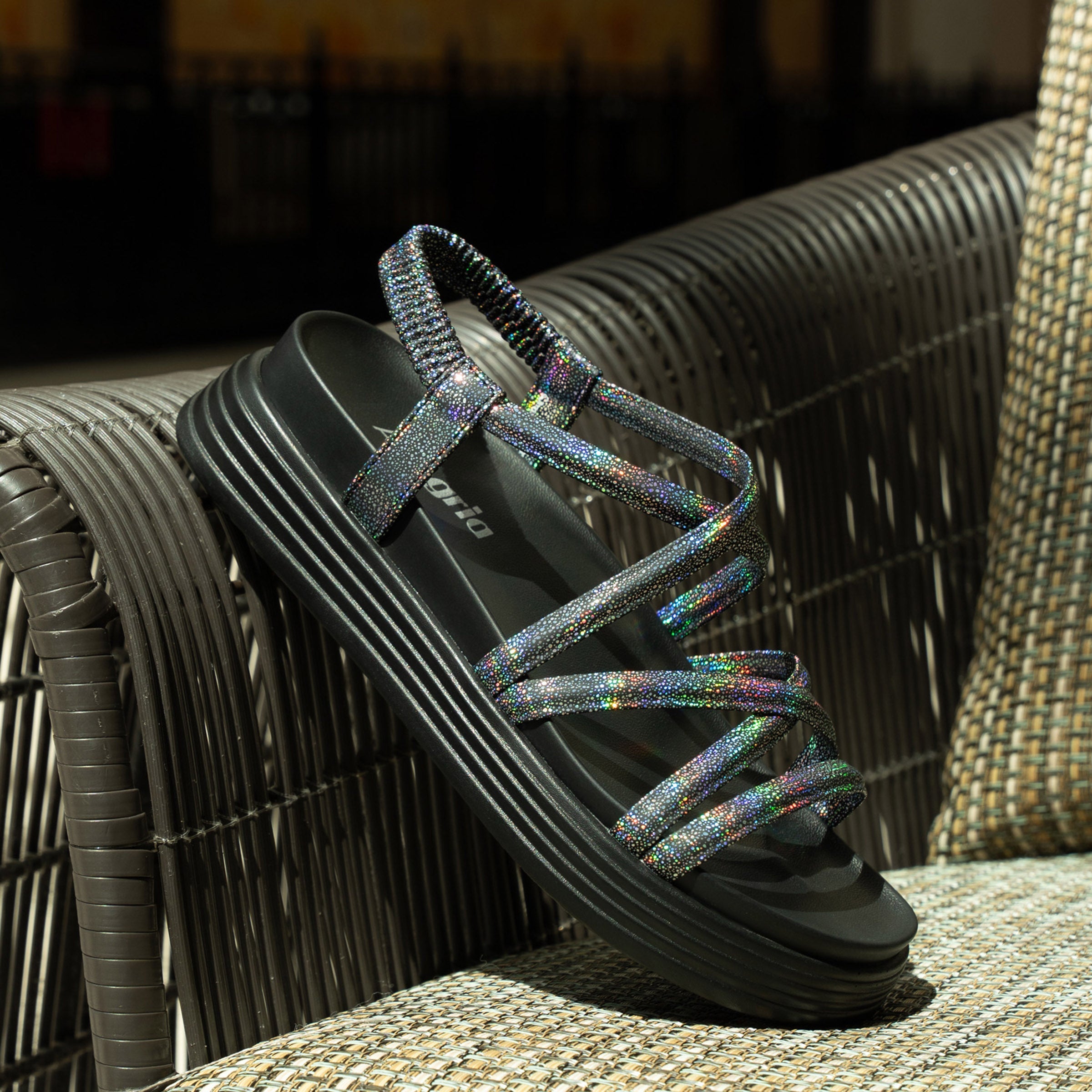 Audie Phosphorescence Black Sandal - Image 2