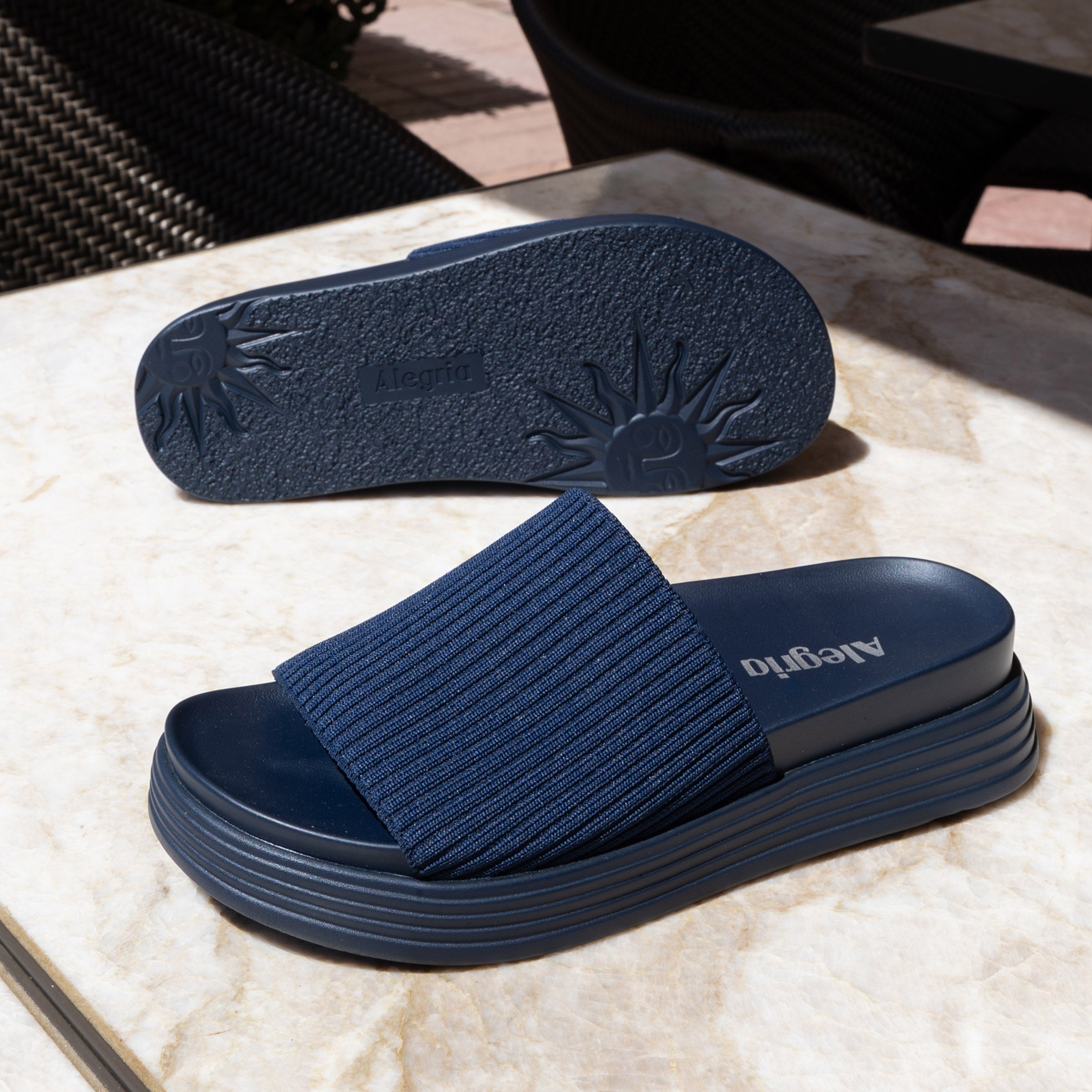 Akimi Navy Sandal - Image 2
