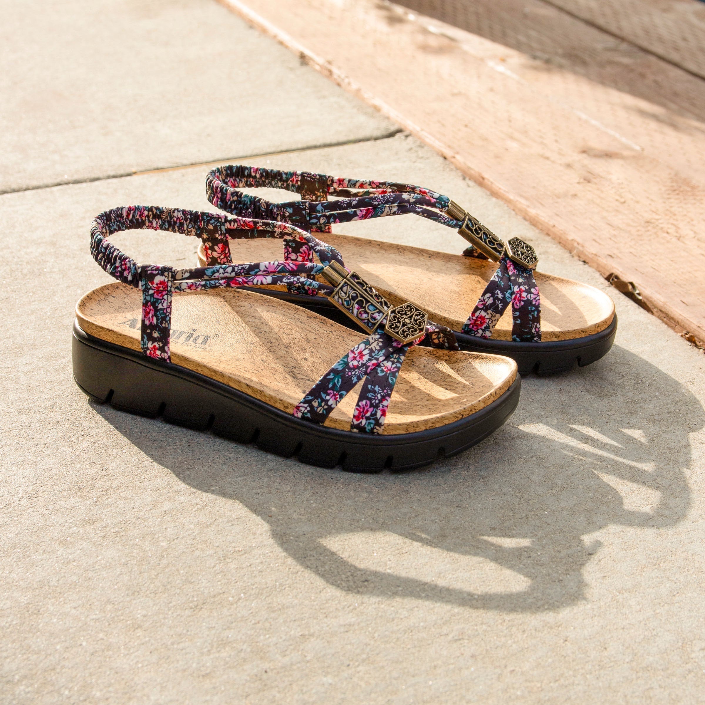 Roz Charm Black Sandal - Image 7