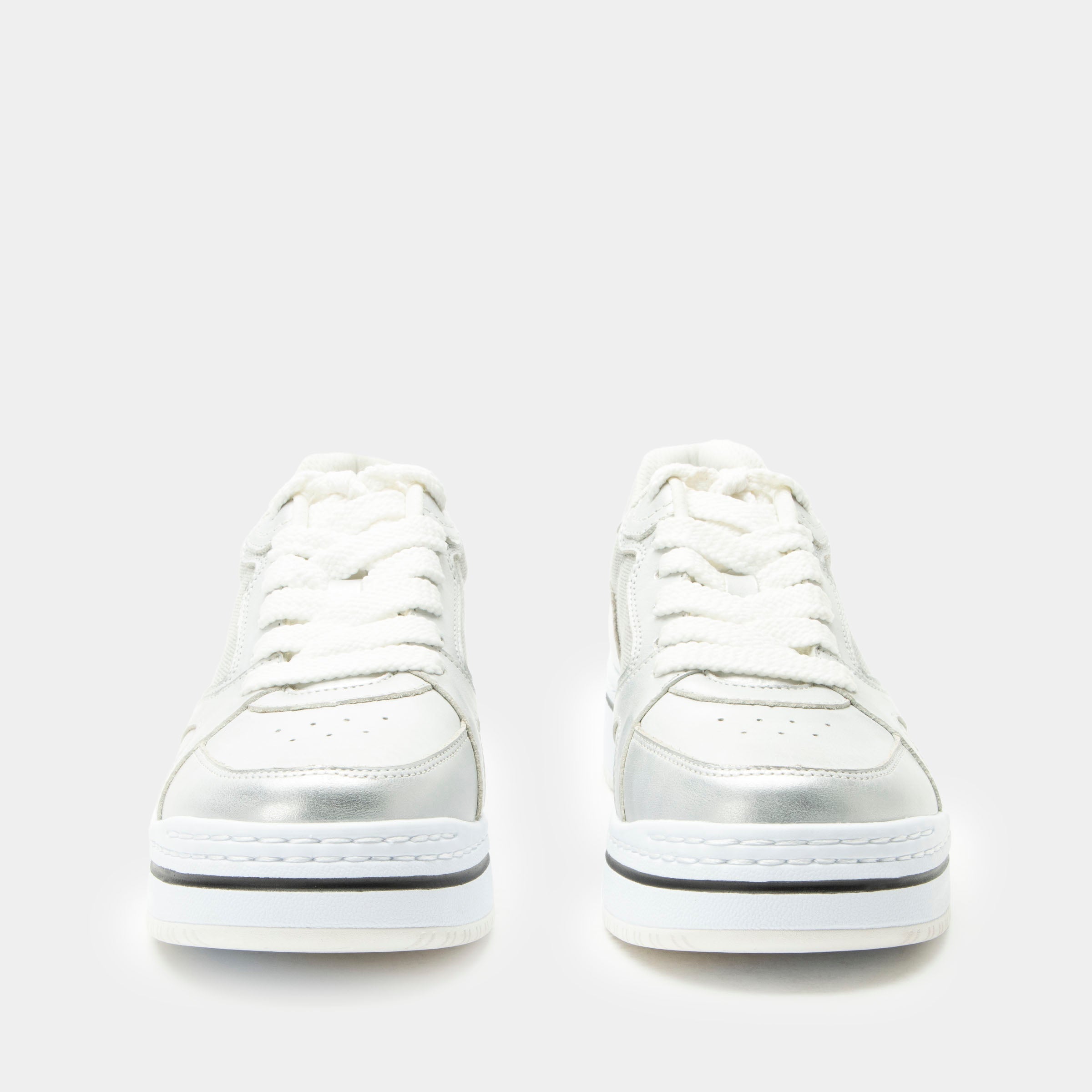 Alyster Shimmer Silver Shoe - Image 6