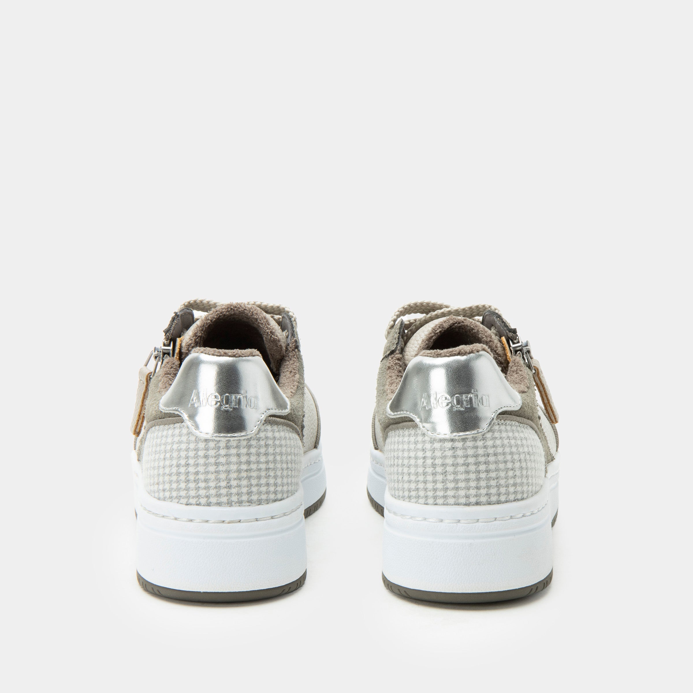 Averie Houndstooth Grey Shoe - Image 4