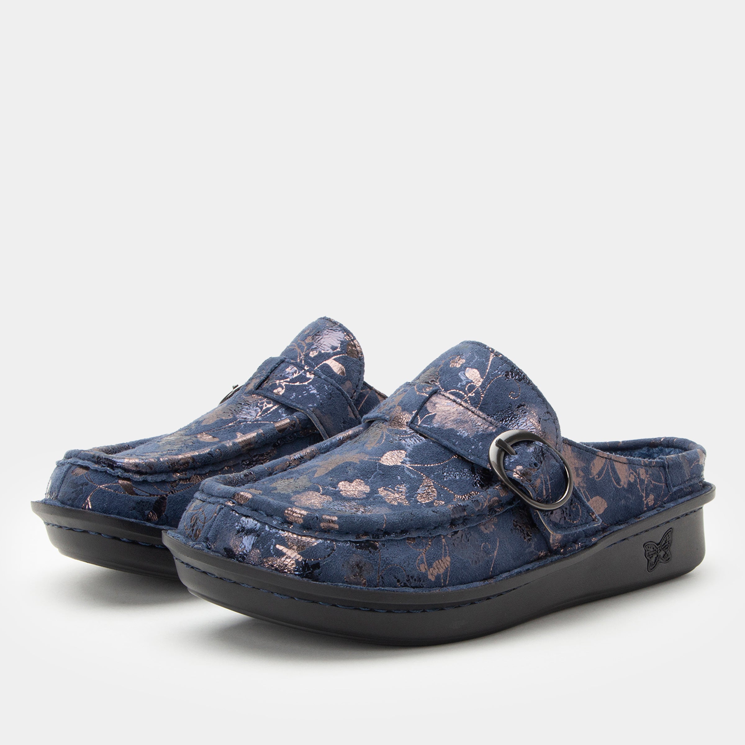 Brigid Lumen Navy Clog