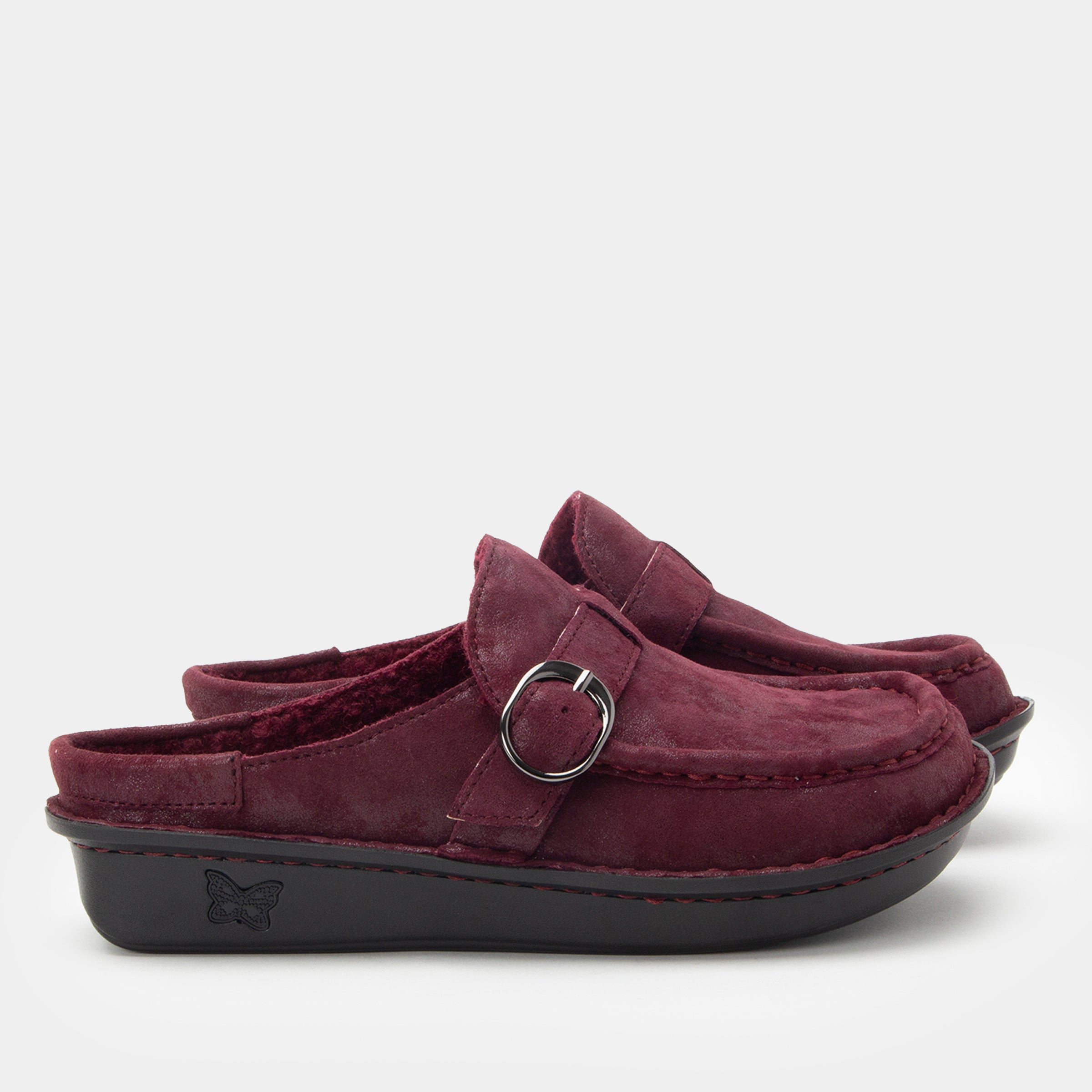 Brigid Maroon Mist Clog - Image 3