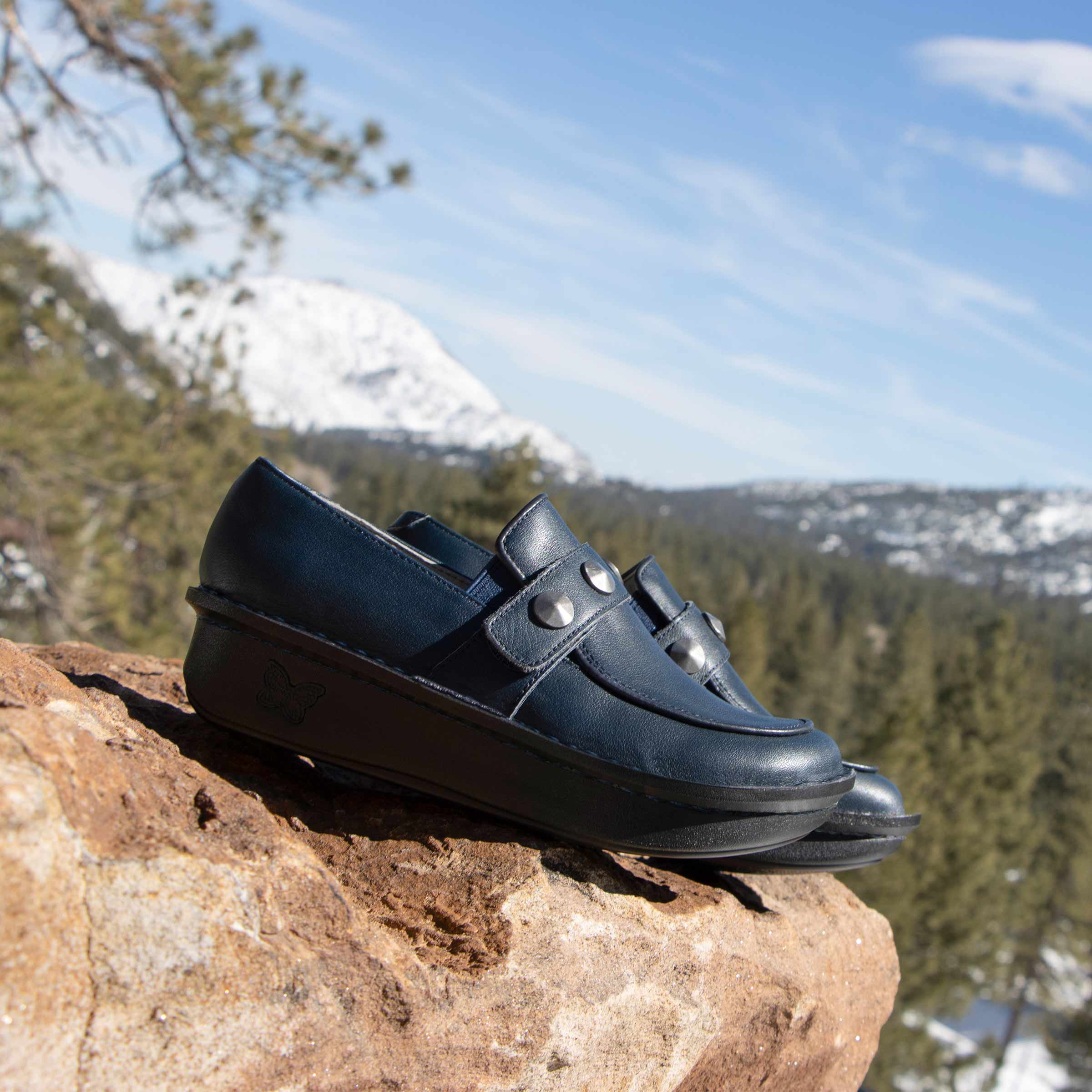 Ericka Navy Gloss Shoe - Image 2
