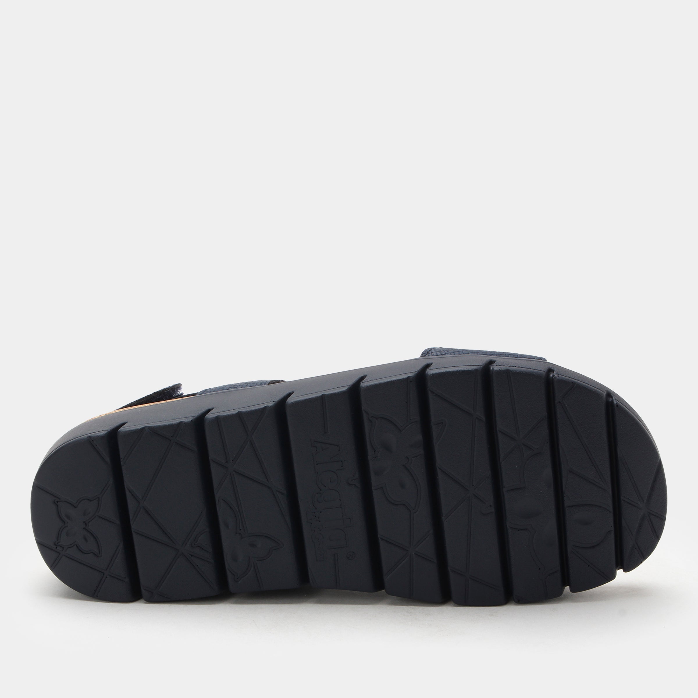 Henna Netted Navy Sandal - Image 7