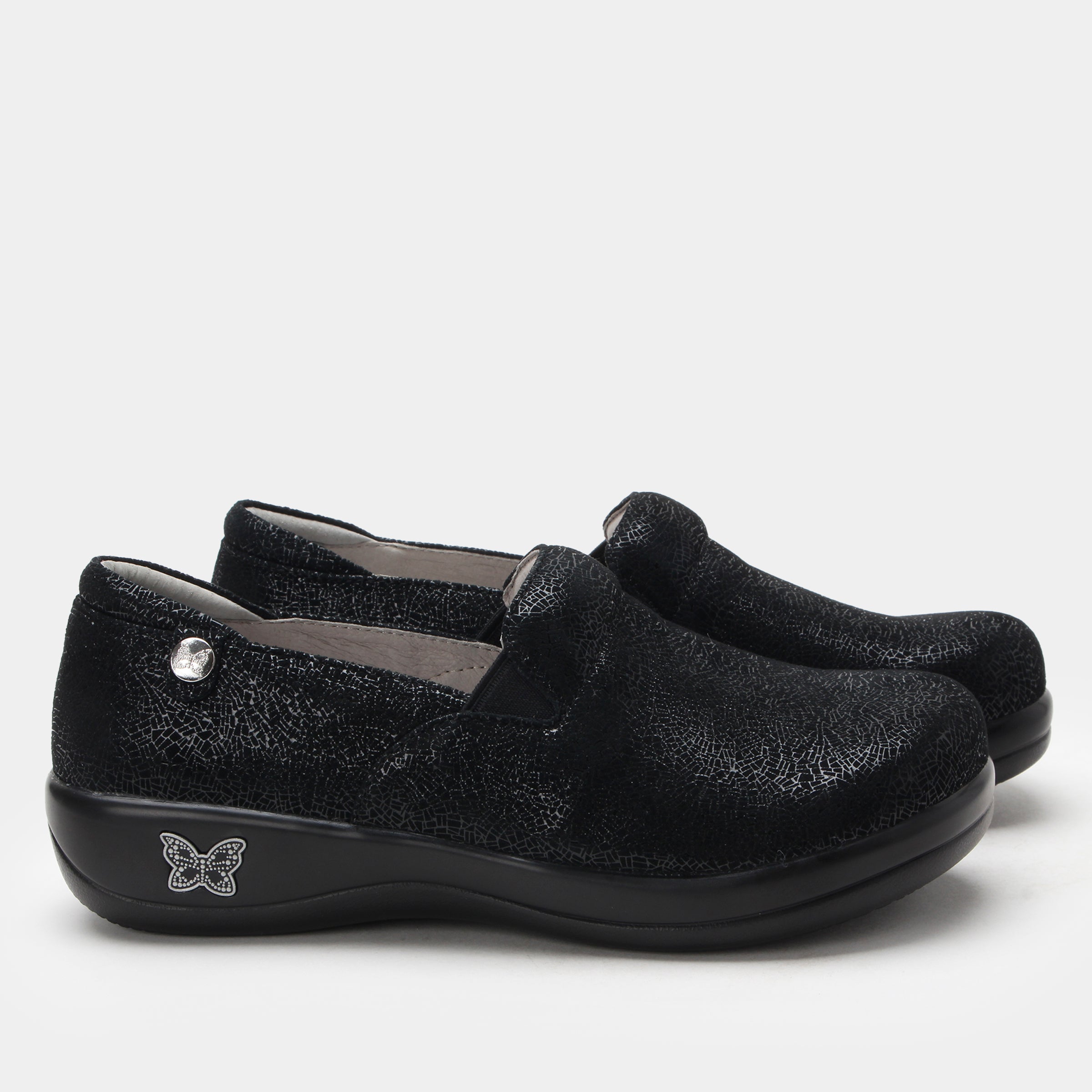 Keli Crackle Black Shoe - Image 3