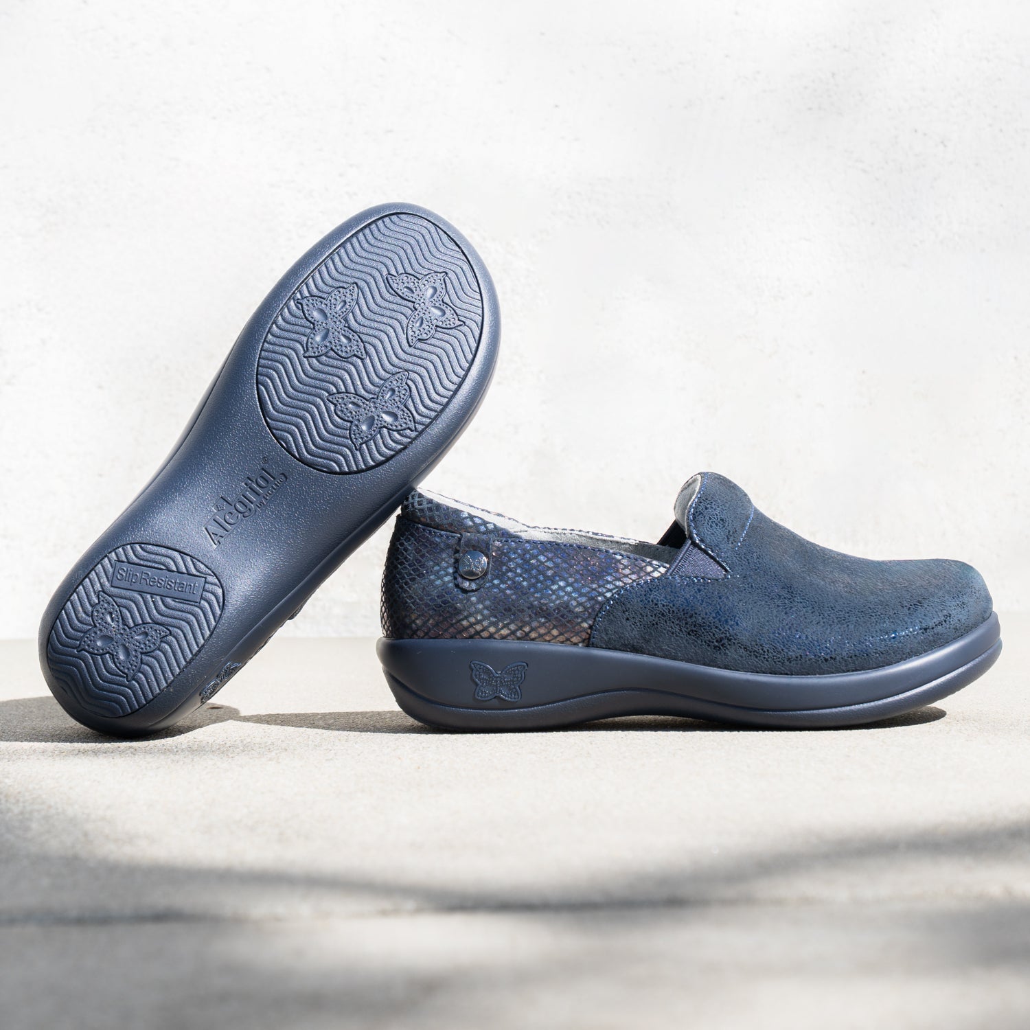 Keli Glimmer Navy Shoe - Image 2