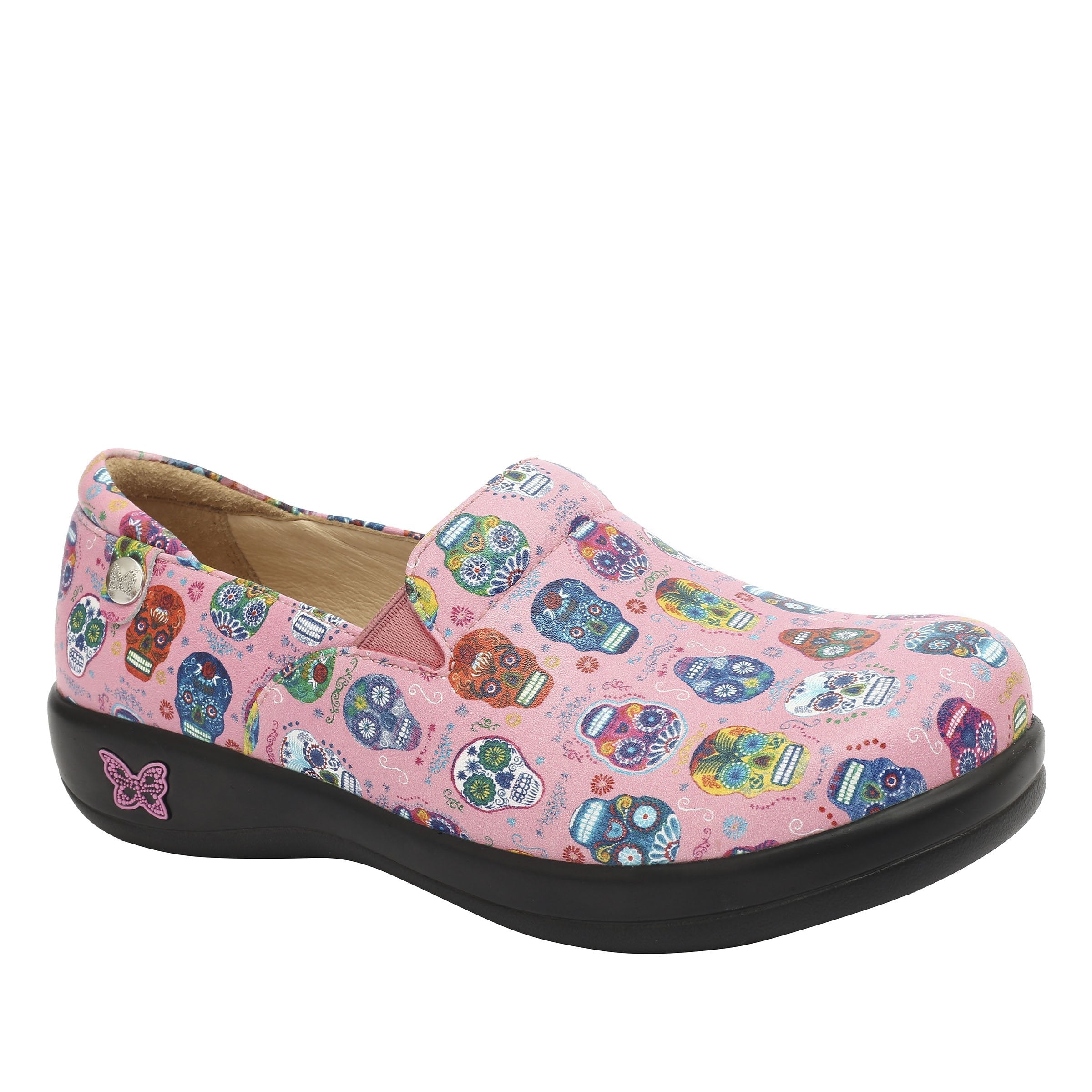 Keli Sugar Skulls Pink Shoe - Image 3