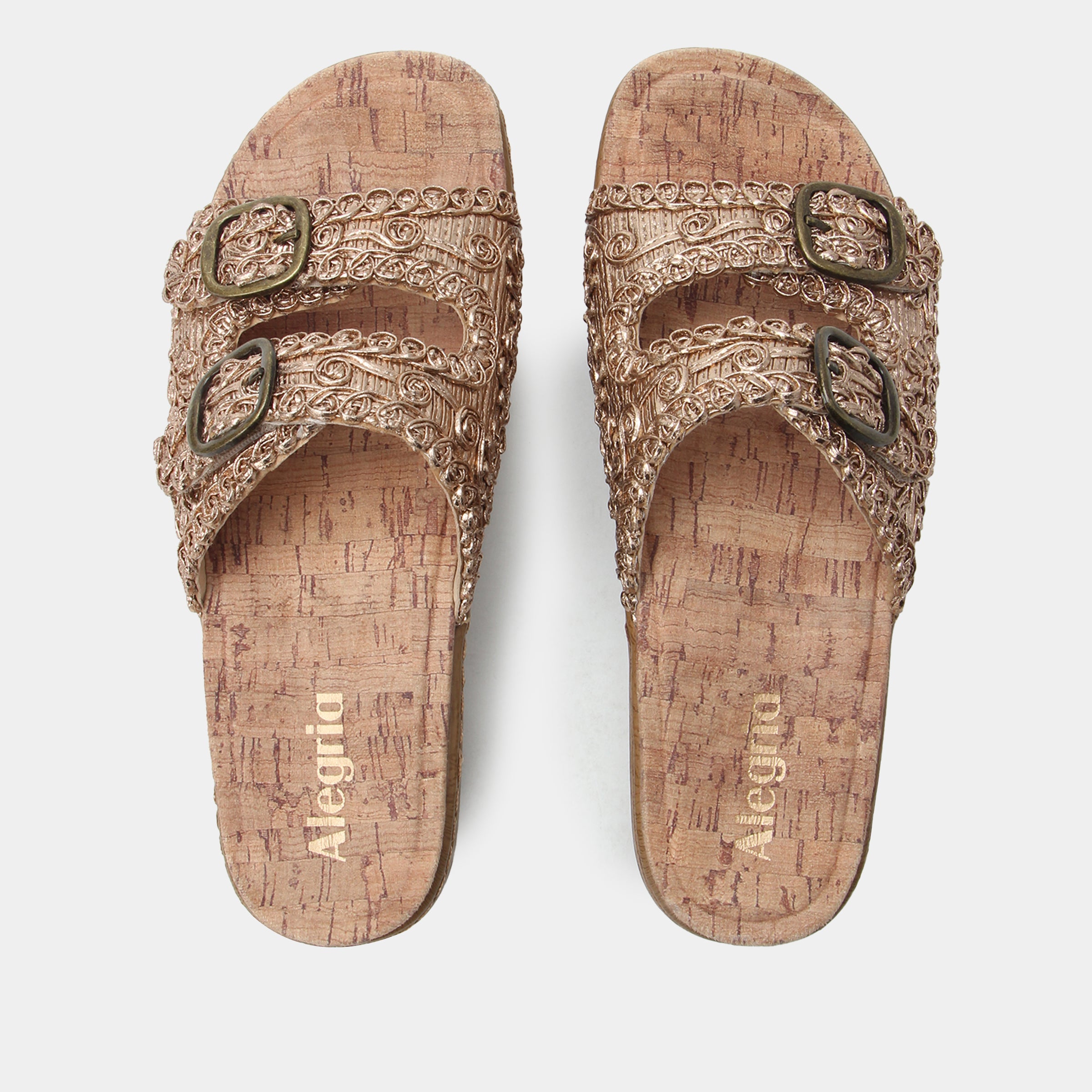 Oona Fancy Gold Sandal - Image 5