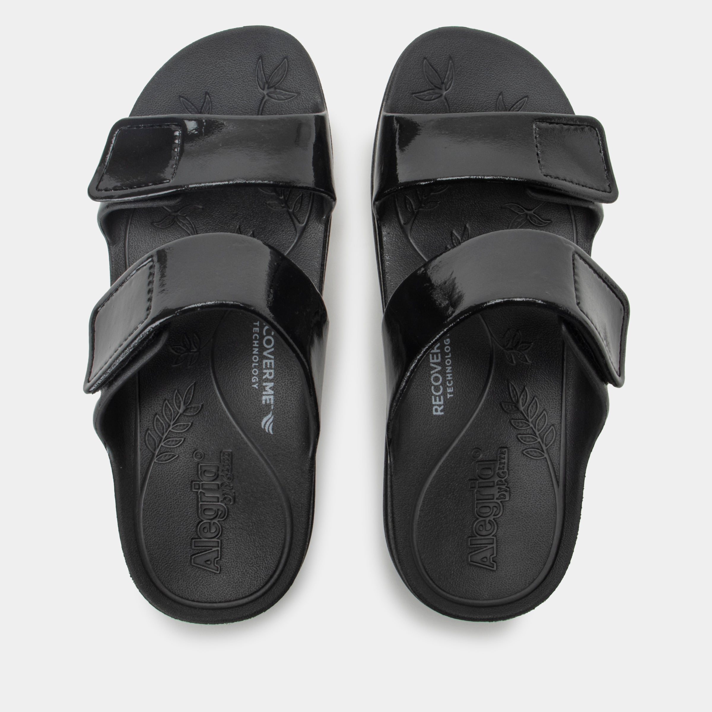 Orbyt Black Gloss Sandal - Image 5