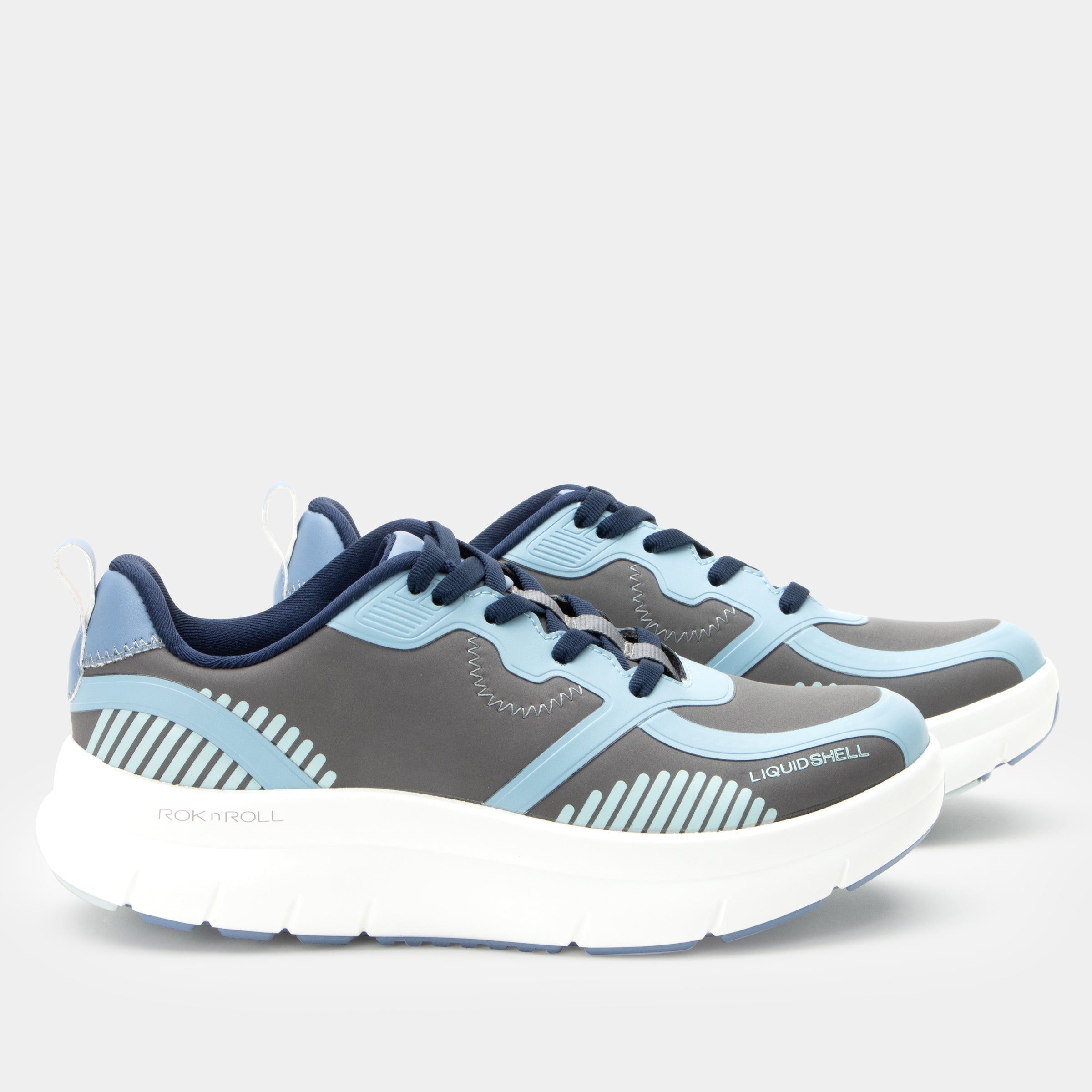 Solstyce Retro Blue Shoe - Image 3