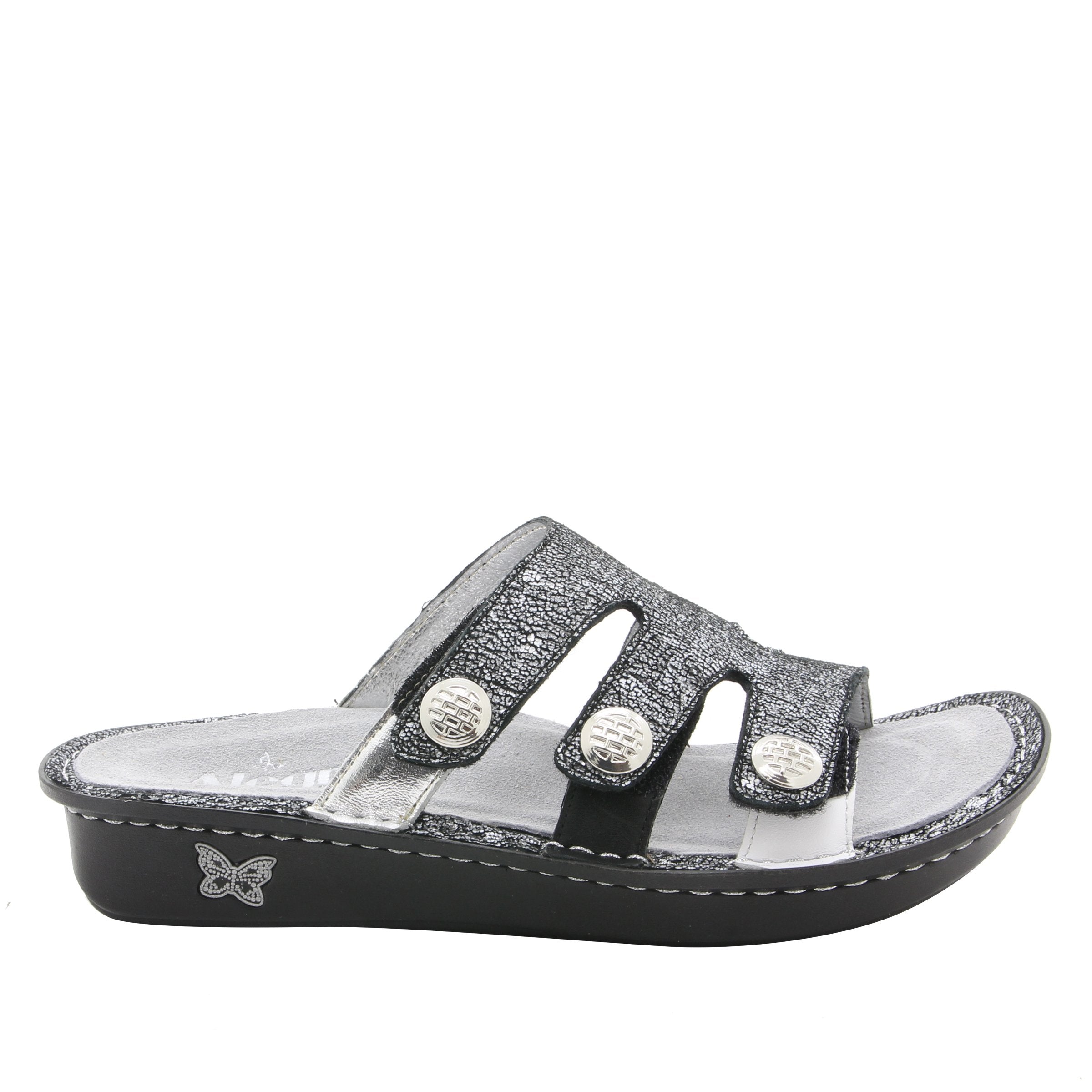 Venice Chirpy Pewter Sandal - Image 2