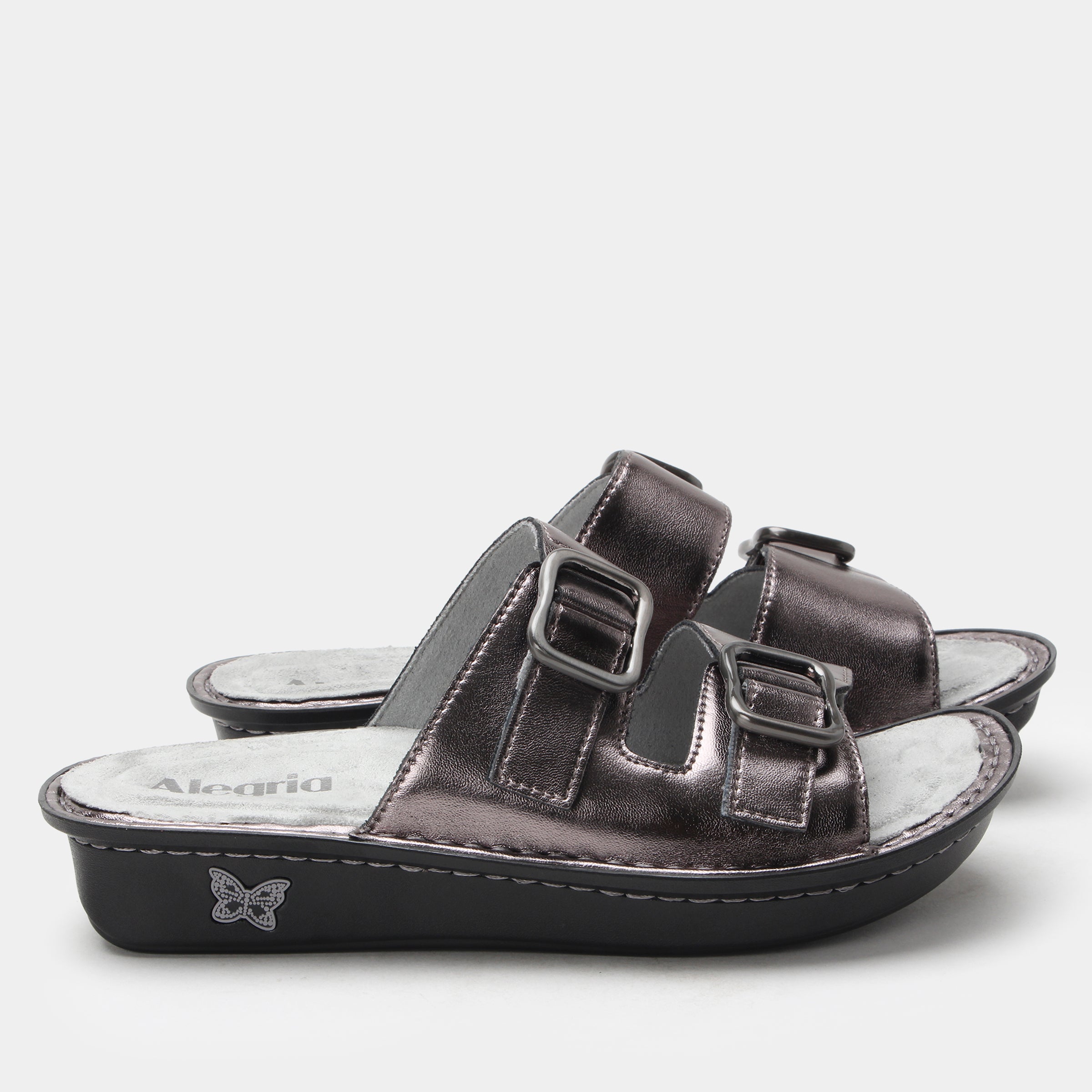 Verah Pewter Power Sandal - Image 3