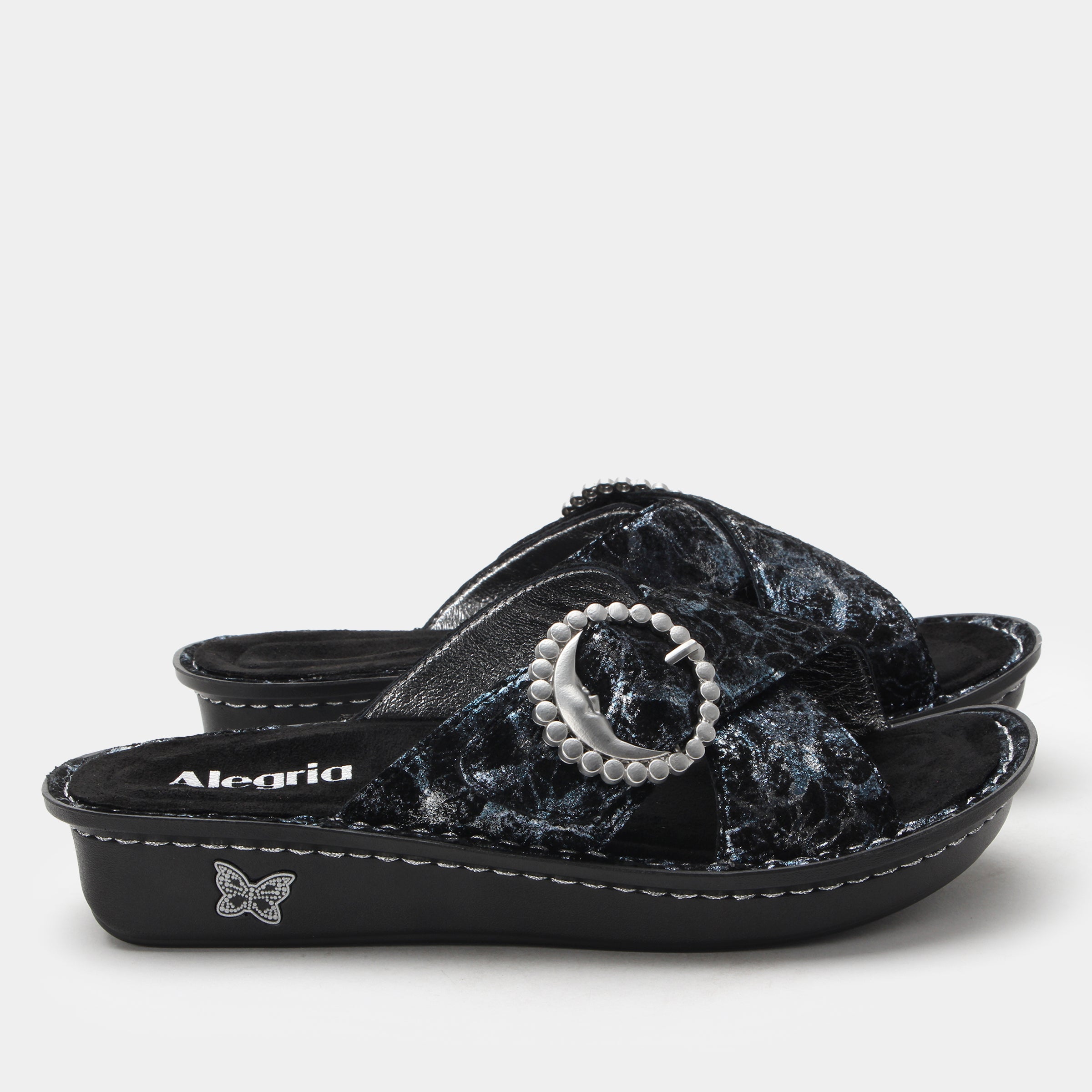 Vanya Moon Shadow Silver Sandal - Image 3
