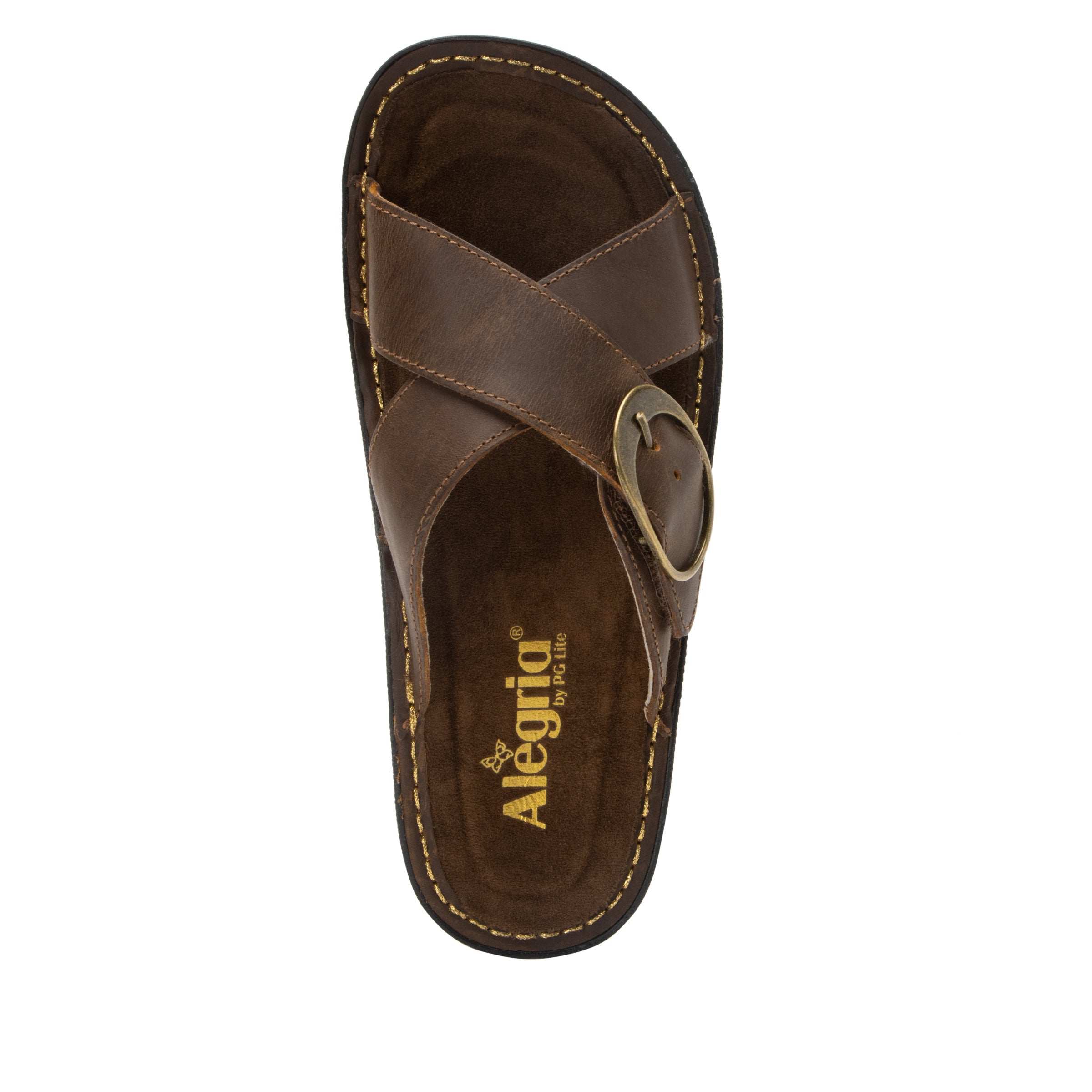 Vanya Oiled Brown Sandal - Image 5